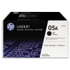 HP 05A (CE505D) toner zwart dubbelpak (origineel) 054770 - 1