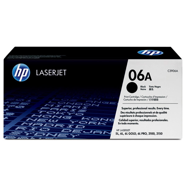 HP 06A (C3906A) toner zwart (origineel) C3906A 032082 - 1