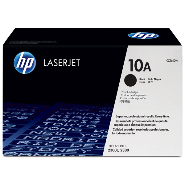 HP 10A (Q2610A) toner zwart (origineel) Q2610A 033060 - 1