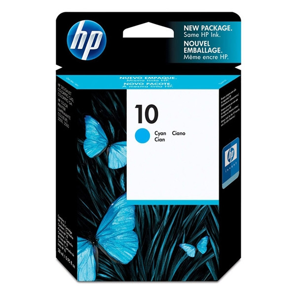 HP 10 (C4841AE) inktcartridge cyaan (origineel) C4841AE 030280 - 1