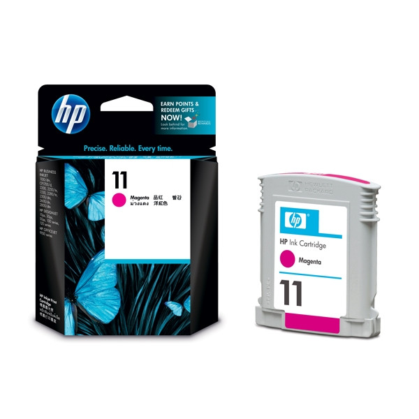 HP 11 (C4837AE) inktcartridge magenta (origineel) C4837AE 030400 - 1