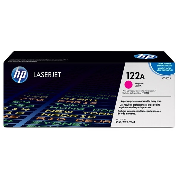 HP 122A (Q3963A) toner magenta hoge capaciteit (origineel) Q3963A 039450 - 1