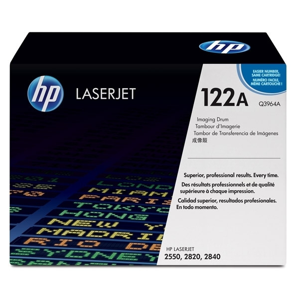 HP Color LaserJet 2550 Toners (laserprinters) Printer type HP 122A  aanbieding: HP Q3960A, 61A, 62A, 63A zwart + 3 kleuren (123inkt huismerk)  123inkt.nl