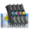 HP 122A / 123A aanbieding: HP Q3960A, 71A, 72A, 73A zwart + 3 kleuren (123inkt huismerk)  133003