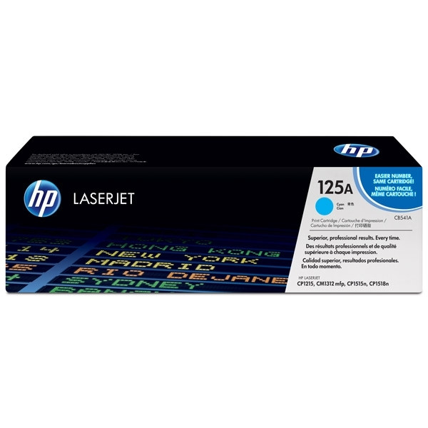 HP 125A toner cyaan Toners (laserprinters) nummer HP 125A (CB541A) toner  cyaan (123inkt huismerk) 125a hp 125a toner hp 125a cb541a hp toner cyaan  cb541a toner cyaan cb540a cyaan cb541a 123inkt huismerk