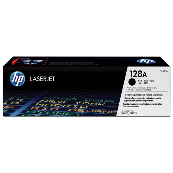 HP LaserJet Pro CP1525nw Color Toners (laserprinters) Printer type HP 128A  aanbieding: HP CE320A, CE321A, CE322A, CE323A zwart + 3 kleuren (123inkt  huismerk) hp 128a hp ce323a toner magenta 123inkt.nl