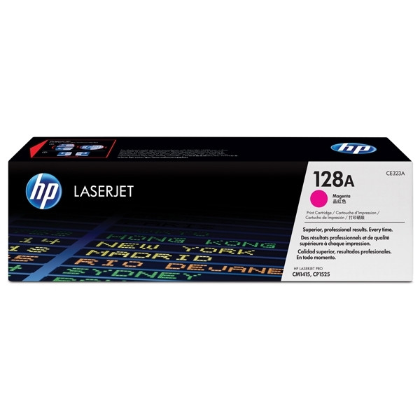 HP 128A (CE323A) toner magenta (origineel) CE323A 054016 - 1