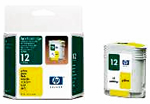 HP 12 (C4806A) inktcartridge geel (origineel) C4806A 031390