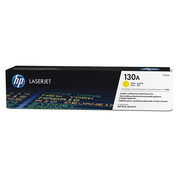 HP 130A (CF352A) toner geel (origineel) CF352A 054754 - 1