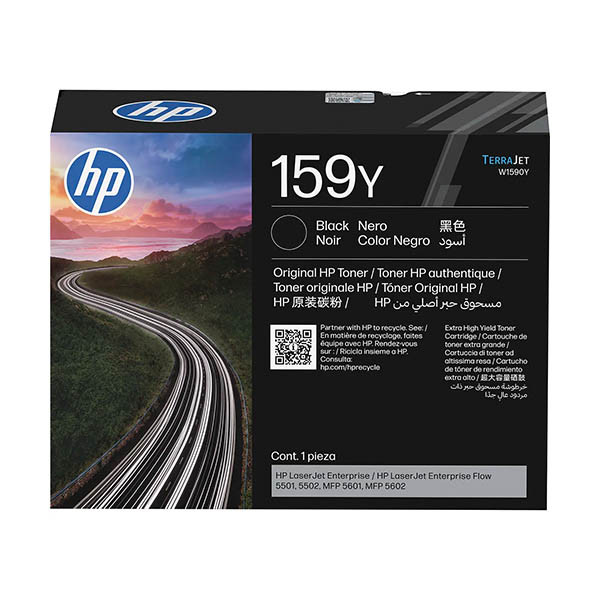 HP 159Y (W1590Y) toner zwart extra hoge capaciteit (origineel) 093538 - 1