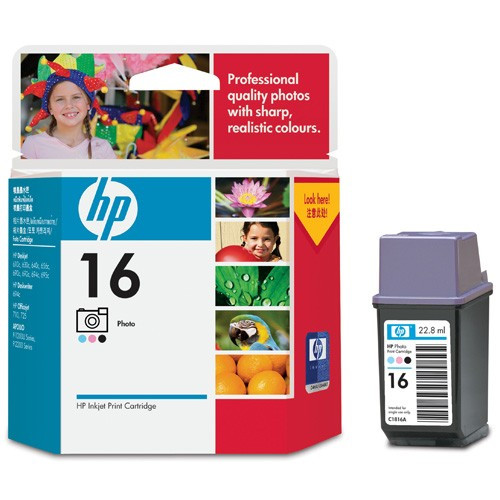 HP 16 (C1816AE) inktcartridge foto (origineel) C1816AE 030190 - 1