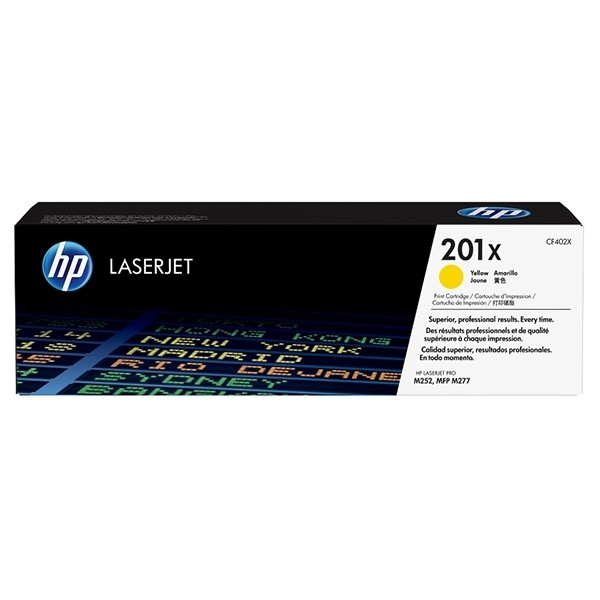 HP 201X (CF402X) toner geel hoge capaciteit (origineel) CF402X 054864 - 1