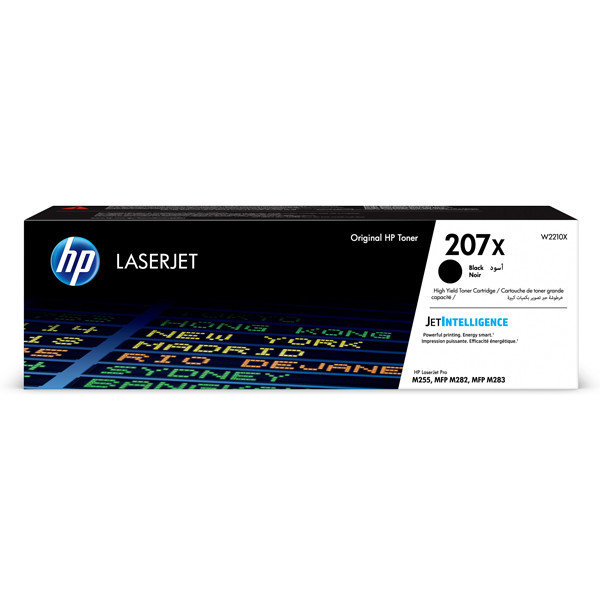 HP 207X (W2210X) toner zwart hoge capaciteit (origineel) W2210X 093050 - 1