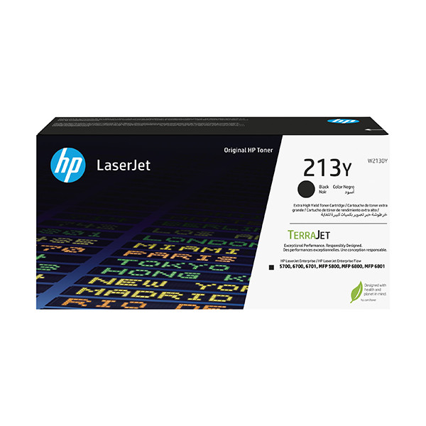 HP 213Y (W2130Y) toner zwart extra hoge capaciteit (origineel) W2130Y 133044 - 1