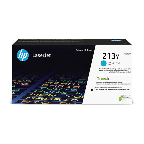 HP 213Y (W2131Y) toner cyaan extra hoge capaciteit (origineel) W2131Y 133046 - 1