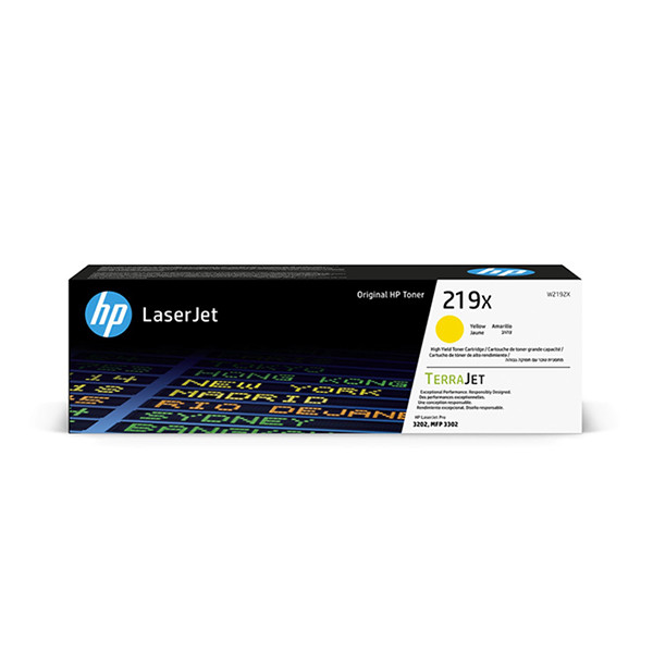 HP 219X (W2192X) toner geel hoge capaciteit (origineel) W2192X 093348 - 1