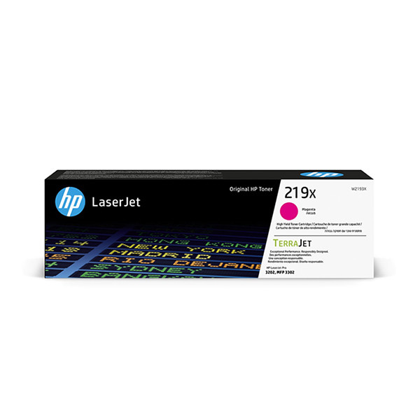 HP 219X (W2193X) toner magenta hoge capaciteit (origineel) W2193X 093346 - 1