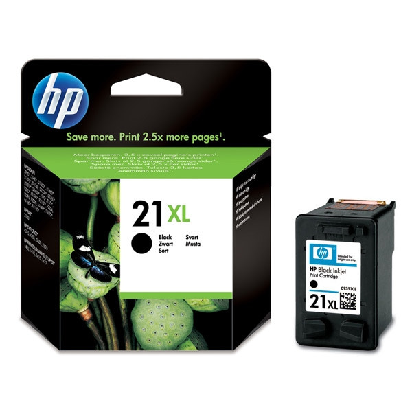 HP 21XL (C9351CE) inktcartridge zwart (origineel) C9351CE 044026 - 1