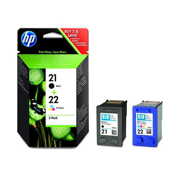 HP 21 / 22 (SD367AE) duopack (origineel) SD367AE 044170 - 1