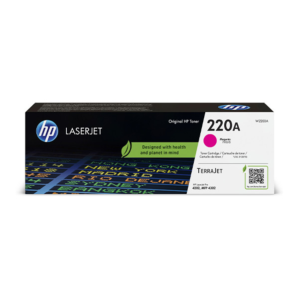 HP 220A (W2203A) toner magenta (origineel) W2203A 133018 - 1