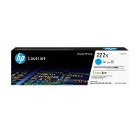HP 222X (W2221X) toner cyaan hoge capaciteit (origineel) 093362