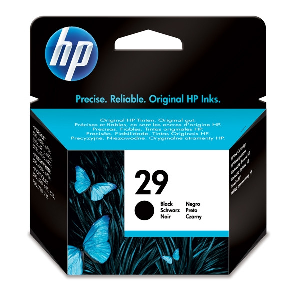 HP 29 (51629AE) inktcartridge zwart (origineel) 51629AE 030030 - 1