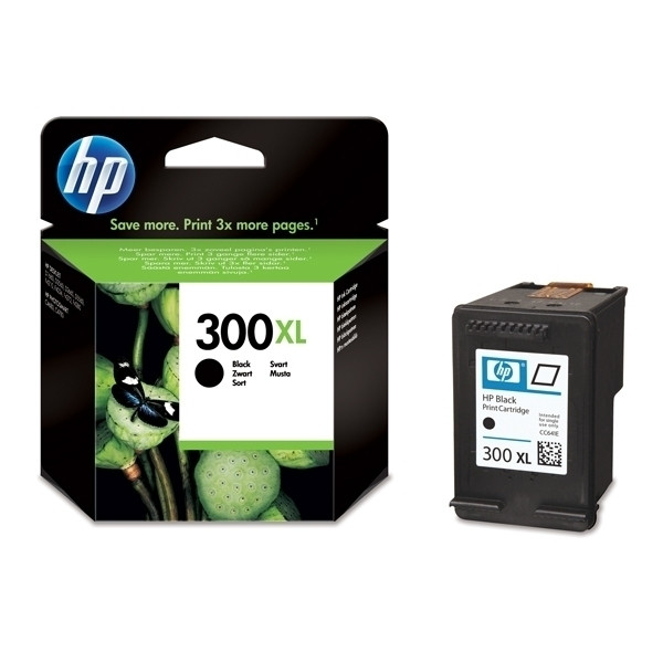 HP 300XL (CC641EE) inktcartridge zwart hoge capaciteit (origineel) CC641EE 031852 - 1