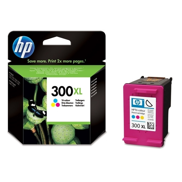 HP 300XL (CC644EE) inktcartridge kleur hoge capaciteit (origineel) CC644EE 031856 - 1