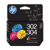HP 302/304 (B7RT6AE) inktcartridge kleur (origineel) 055628 - 1