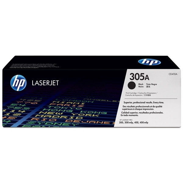 HP 305A (CE410A) toner zwart (origineel) CE410A 054056 - 1