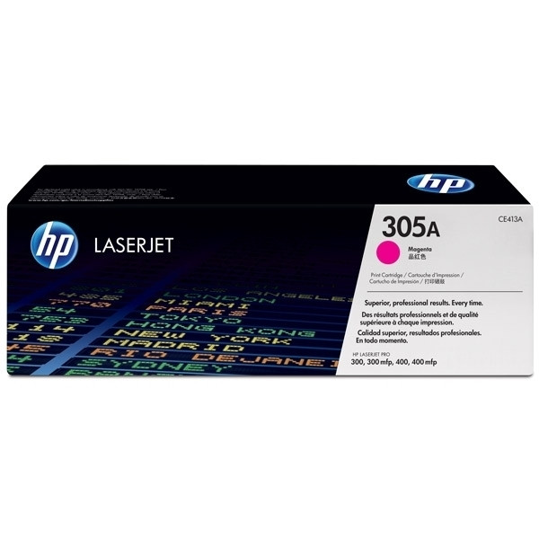 HP 305A (CE413A) toner magenta (origineel) CE413A 054064 - 1