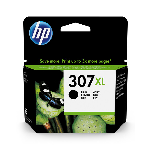 HP 307XL (3YM64AE) inktcartridge zwart extra hoge capaciteit (origineel) 3YM64AE 044698 - 1