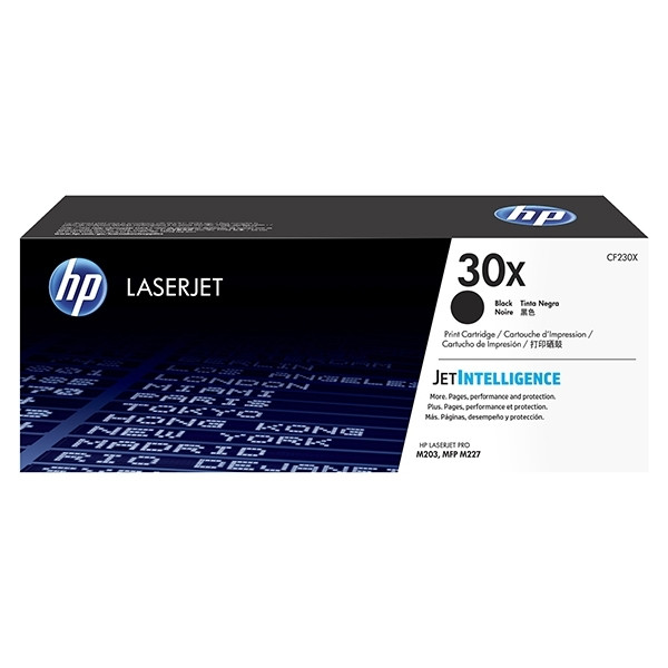 HP 30X (CF230X) toner zwart hoge capaciteit (origineel) CF230X 055122 - 1