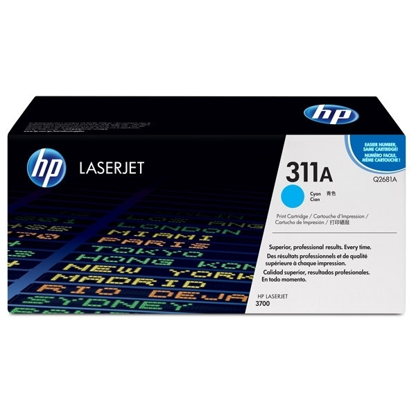 HP 311A (Q2681A) toner cyaan (origineel) Q2681A 039350 - 1