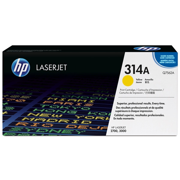 HP 314A (Q7562A) toner geel (origineel) Q7562A 039570 - 1