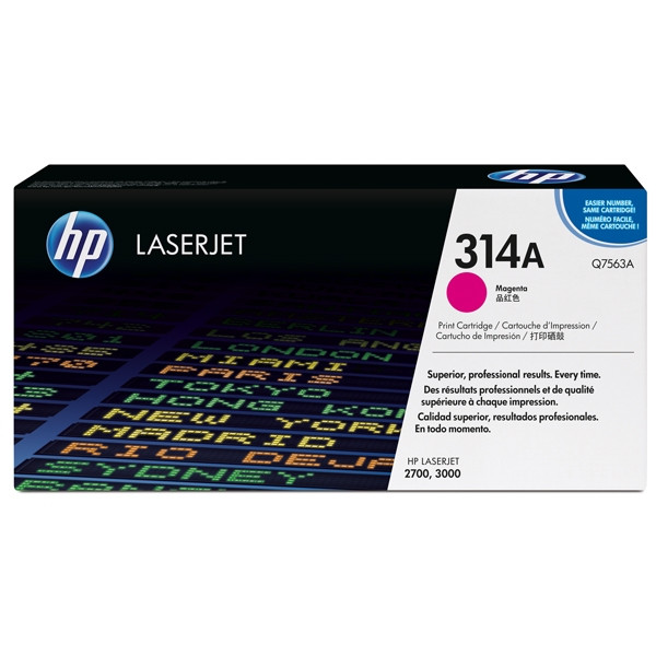 HP 314A (Q7563A) toner magenta (origineel) Q7563A 039575 - 1