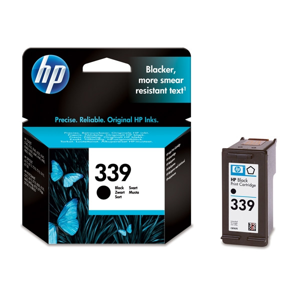 HP 339 (C8767EE) inktcartridge zwart hoge capaciteit (origineel) C8767EE 030430 - 1