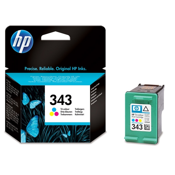 HP 343 (C8766EE) inktcartridge kleur (origineel) C8766EE 030432 - 1