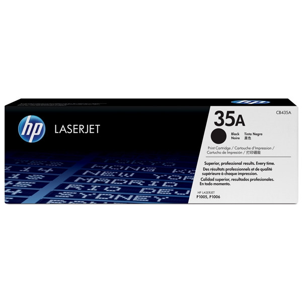 HP 35A (CB435A) toner zwart (origineel) CB435A 039780 - 1