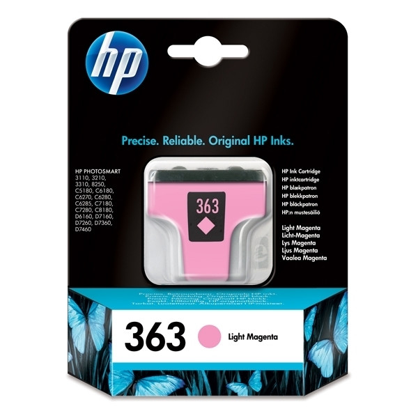 HP 363 (C8775EE) inktcartridge licht magenta (origineel) C8775EE 031795 - 1