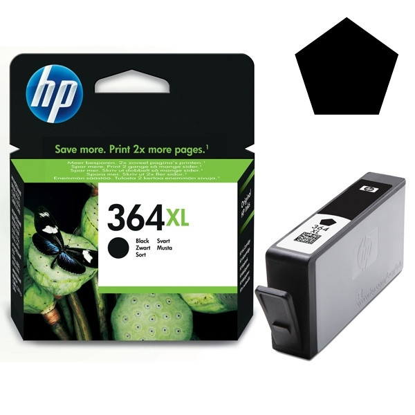 Nationaal Herformuleren noorden HP 364XL Cartridge Zwart HC | Laagsteprijsgarantie! | 123inkt