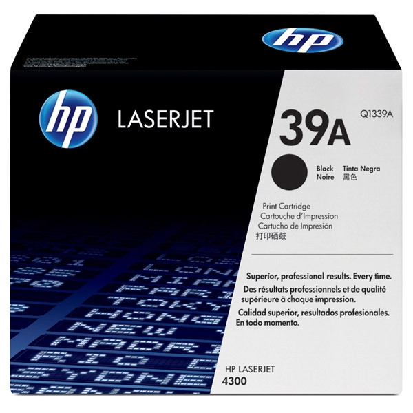 HP 39A (Q1339A) toner zwart (origineel) Q1339A 033050 - 1