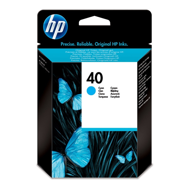 HP 40 (51640CE) inktcartridge cyaan (origineel) 51640CE 030060 - 1