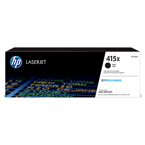 HP 415X (W2030X) toner zwart hoge capaciteit (origineel) W2030X 055436 - 1