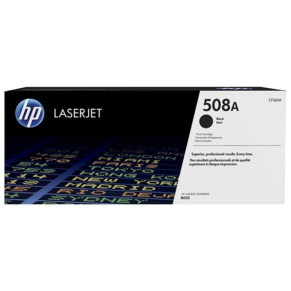 HP 508A (CF360A) toner zwart (origineel) CF360A 054838 - 1