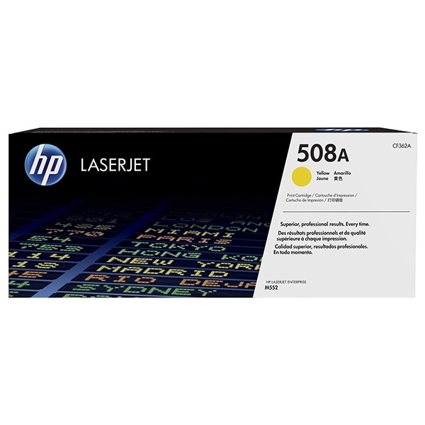 HP 508A (CF362A) toner geel (origineel) CF362A 054846 - 1