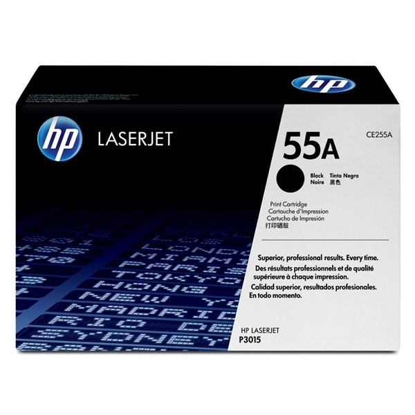 HP 55A (CE255A) toner zwart (origineel) CE255A 039886 - 1