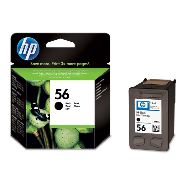 HP 56 (C6656AE) inktcartridge zwart (origineel) C6656AE 031250 - 1