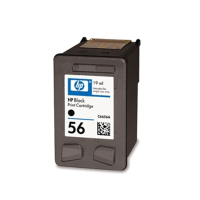HP 56 (C6656AE) inktcartridge zwart (origineel) C6656AE 900546