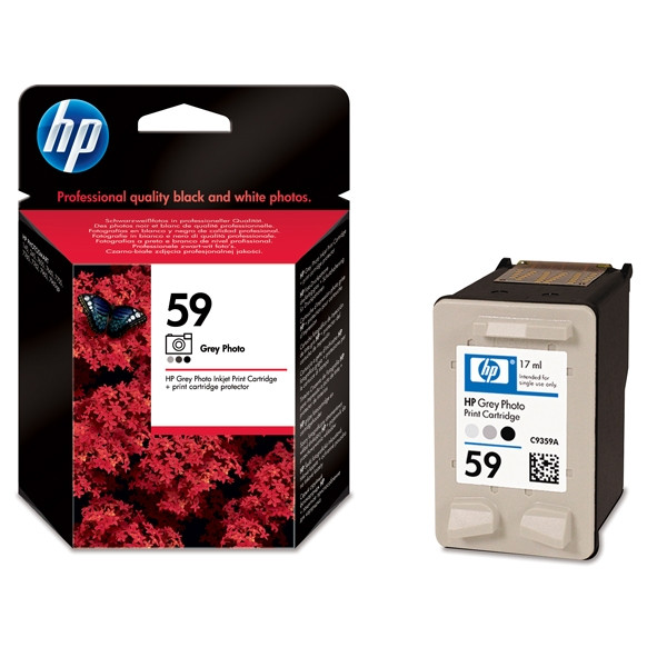 HP 59 (C9359AE) inktcartridge foto grijs (origineel) C9359AE 031360 - 1
